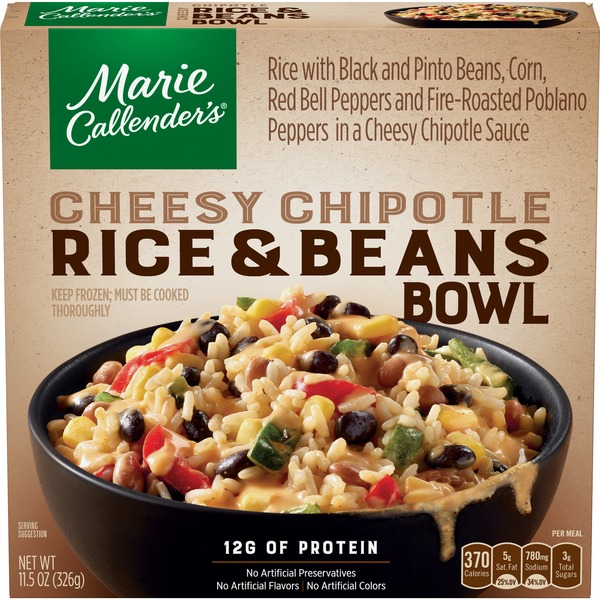 Marie Callender S Cheesy Chipotle Rice And Beans 11 5 Oz Instacart