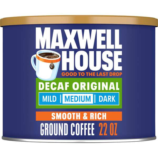 Maxwell House The Original Roast Decaffeinated Medium Roast Ground