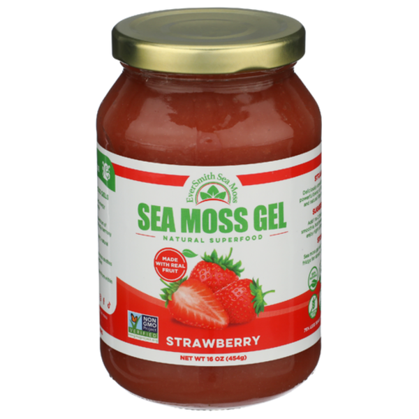 Eversmith Organics Strawberry Sea Moss Gel Same-Day Delivery or