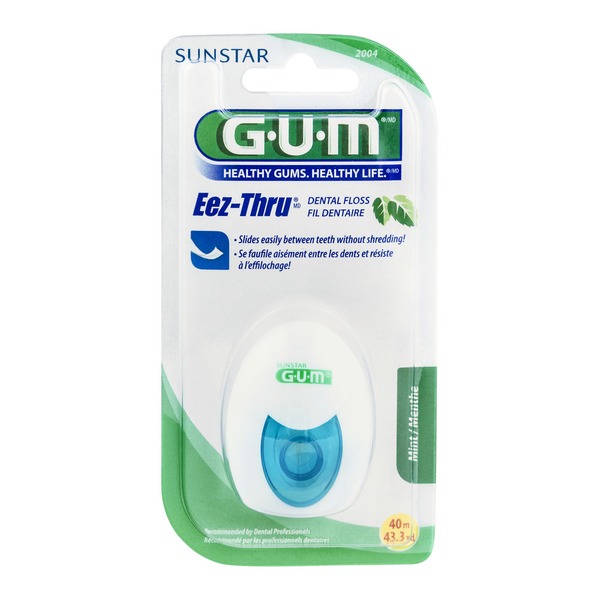 GUM EezThru Dental Floss (1 ct) Instacart