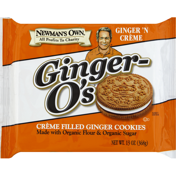 Newman's Own Ginger-O's Crème Filled Ginger Cookies Same-Day