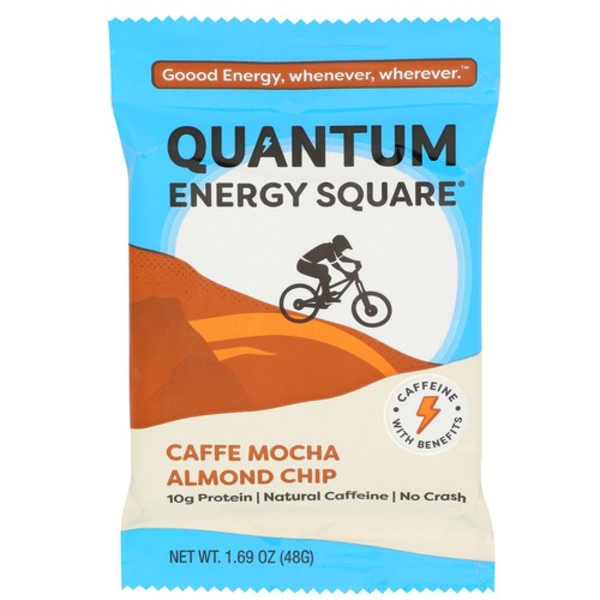Caffe Bar Square Quantum Energy Squares Caffe Mocha Almond Chip Energy Bar Same-Day ...