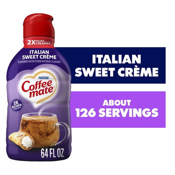 Coffee mate Italian Sweet Crème Flavored Coffee Creamer Gluten