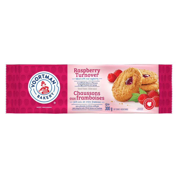 Giant Tiger Raspberry Voortman Bakery Raspberry Turnover Soft Cookies, 300-g Same-Day ...