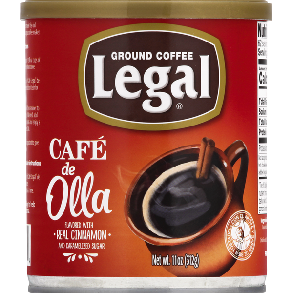 Café Legal Coffee, Ground, Cafe de Olla Flavored