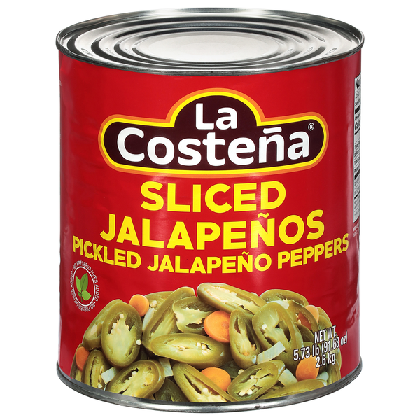La Costeña Green Pickled Sliced Jalapeno Peppers