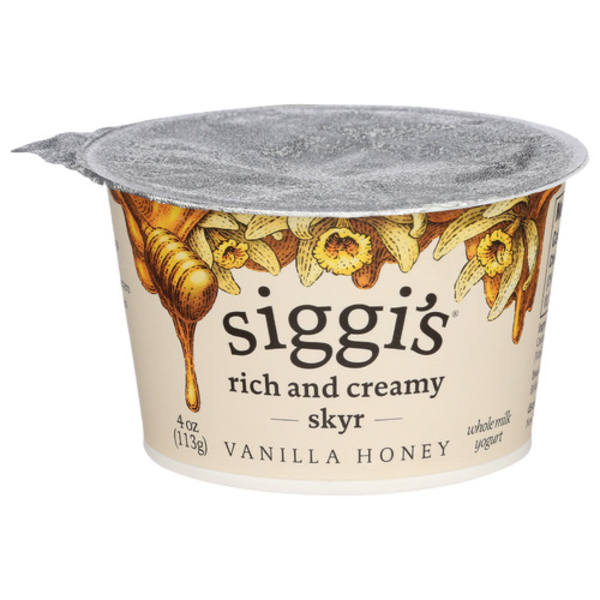 Siggi's Triple Cream Icelandic-Style Strained Yogurt Vanilla Same