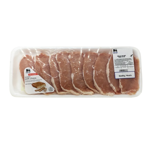 Food Lion Boneless Thin Sliced Pork Chops Per Lb Instacart