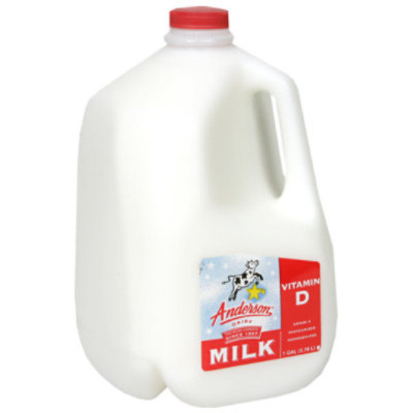 Anderson Dairy Milk, Vitamin D