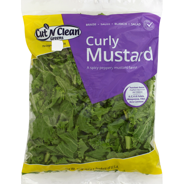 Cut ‘N Clean Greens Curly Mustard