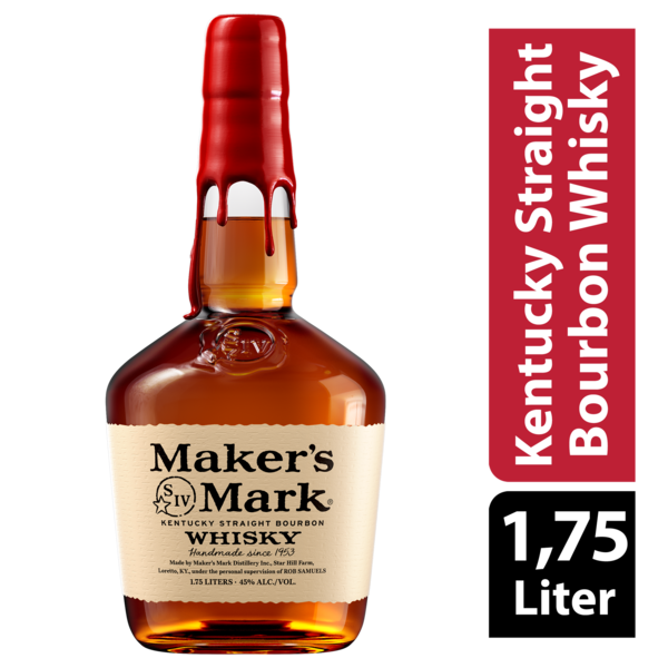 Maker's Mark Bourbon Whisky Same-Day Delivery or Pickup | Cub Beer