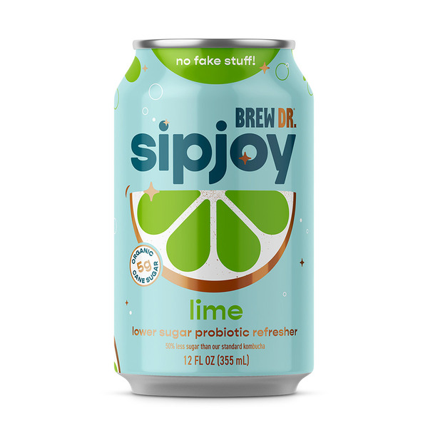 Sipjoy lime, probiotic sparkling water Same-Day Delivery or Pickup