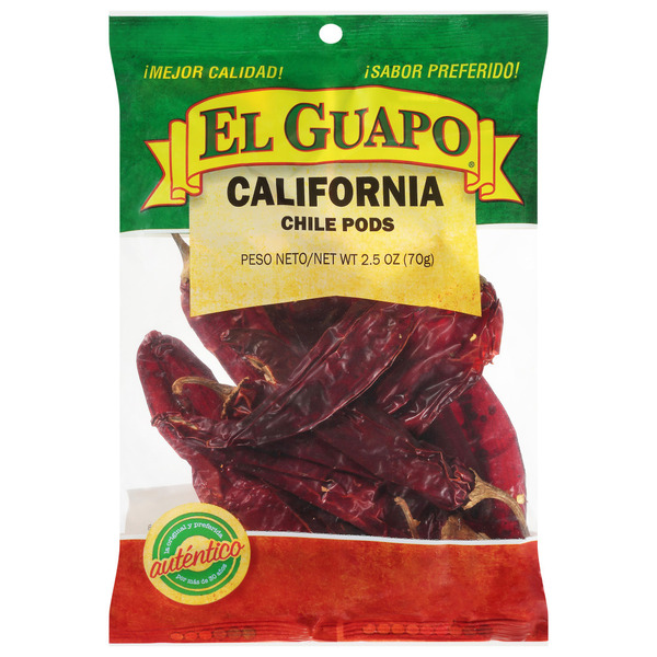 El Guapo® Whole California Chili Pods (Chile California Entero)