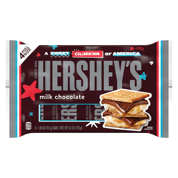 Hershey's Milk Chocolate 4pk