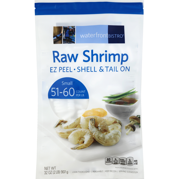 Waterfront Bistro Shrimp, Raw, Tail & Shell On
