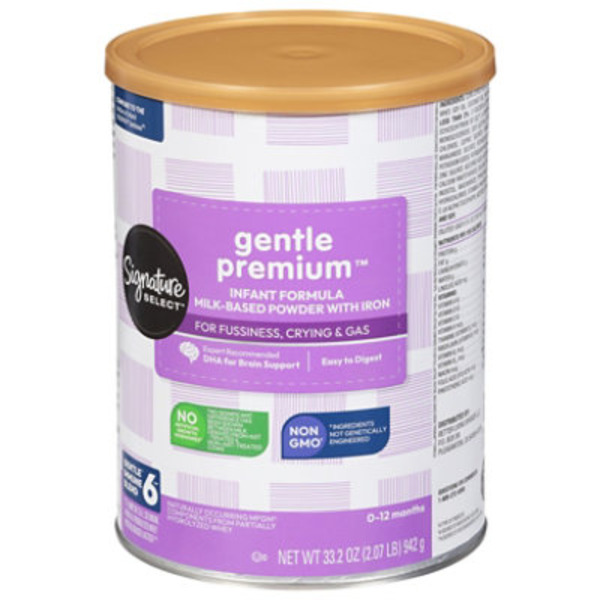 Signature SELECT Gentle Premium Infant Formula Milk-based Powder With Iron