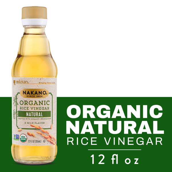 Nakano Natural Organic Rice Vinegar, Vinegar for Stir Fry Sauce, Salad Vinaigrette and Marinade, 12 FL oz Same-Day Delivery | Food Bazaar Nakano Natural Organic Rice Vinegar, Vinegar for Stir Fry Sauce, Salad Vinaigrette and Marinade, 12 FL oz Same-Day Delivery | Food Bazaar