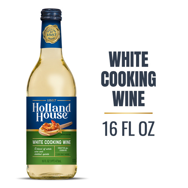 Holland House White Cooking Wine, 16 FL oz