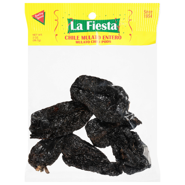 La Fiesta Mulato Chili Pods