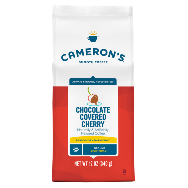 Cameron's Coffee, Ground, Light Roast, Chocolate Covered Cherry