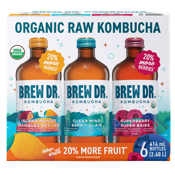 Brew Dr. Kombucha Kombucha Variety Pack