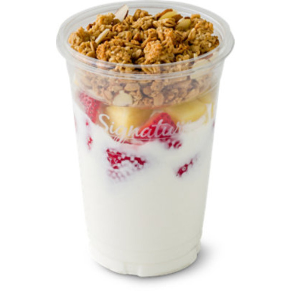 Vanilla With Strawberry Pineapple Yogurt Parfait