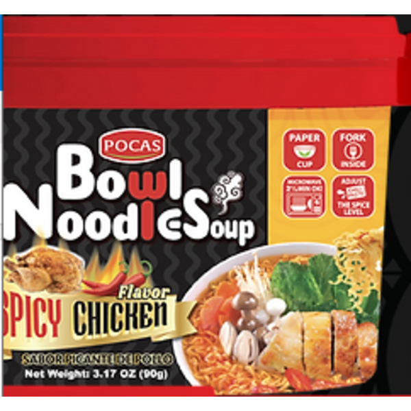 Pocas - Spicy Chicken Ramen - 3.17oz
