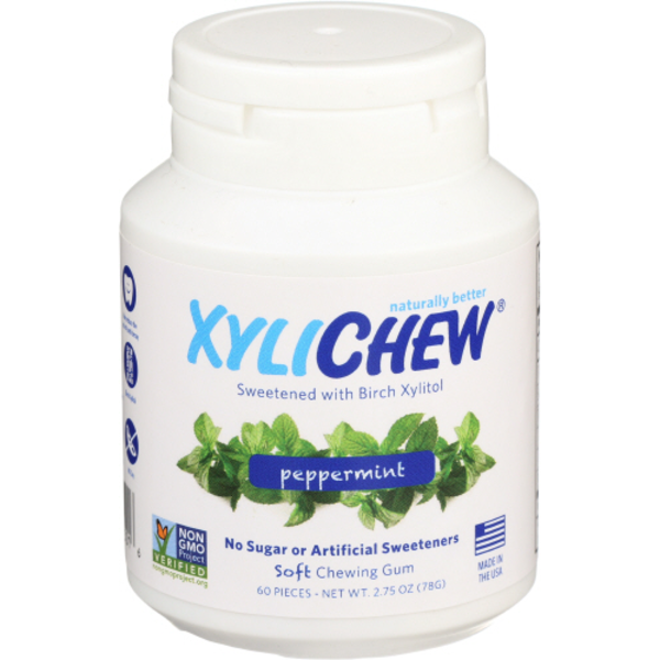 Sprouts Farmers Market Xylichew Peppermint Sugar Free Xylitol Gum Same