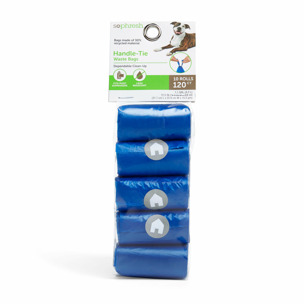 So Phresh 30R Earth-Conscious Handle-Tie Dog Waste Bags