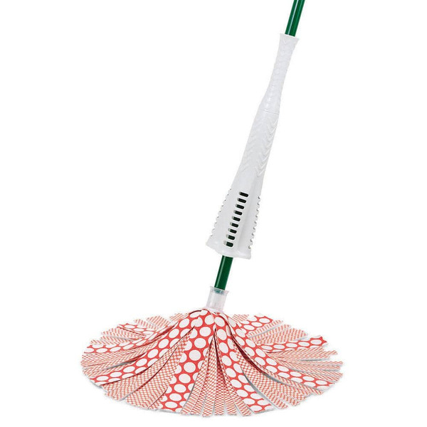 Libman Wonder Microfiber Wet Mop With Built-in Wringer