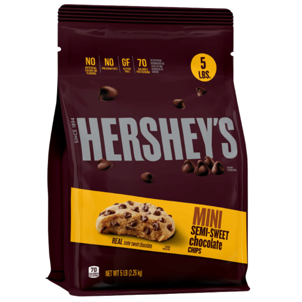 Hershey's - Mini Semi Sweet Chocolate Chips - 5lbs