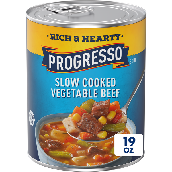 Progresso Rich and Hearty Slow Cooked Vegetable Beef Soup