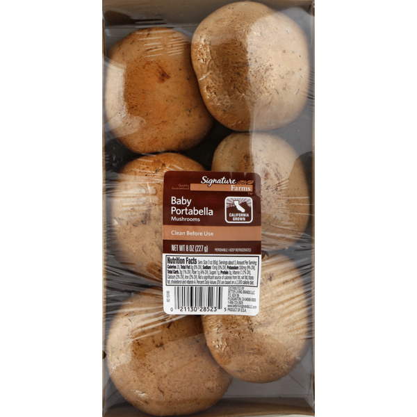 Signature Mushrooms, Baby Portabella
