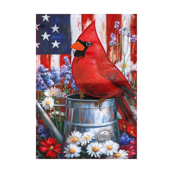 Style Selections 1-ft W x 1.5-ft H Patriotic Garden flag