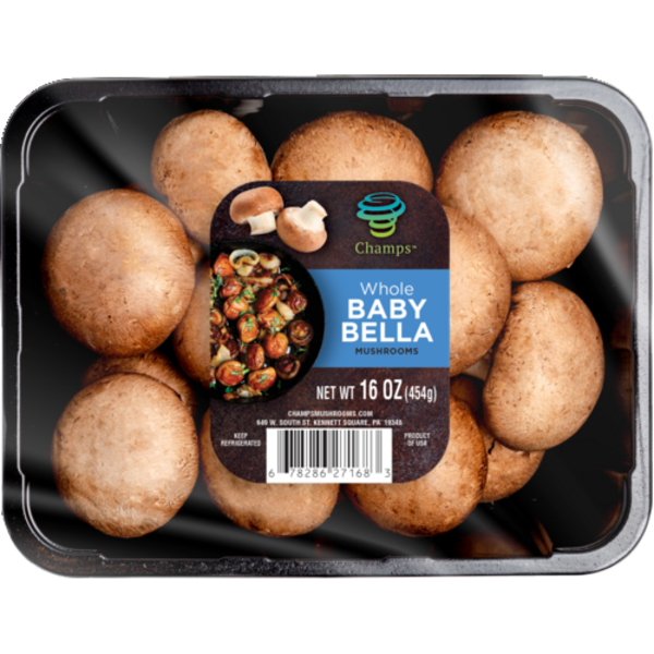 Champs Whole Crimini Mushrooms