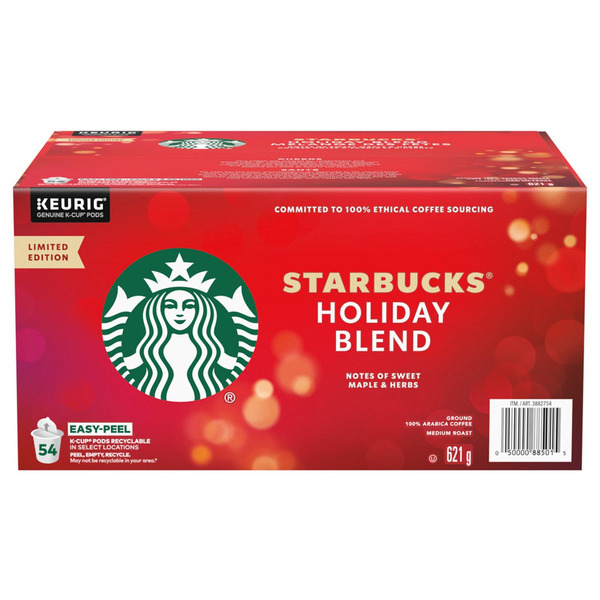 Starbucks Holiday Blend K-Cup Pods