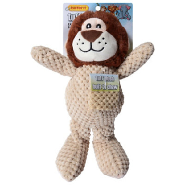 Ruffin' It Dog Toy, with Multi Squeakers, Jungle Assortment