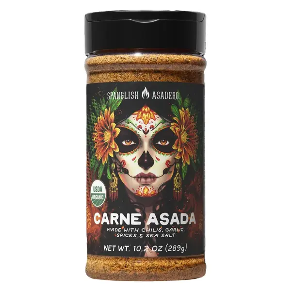 Spanglish Asadero Organic Carne Asada Seasoning, 10.2 oz