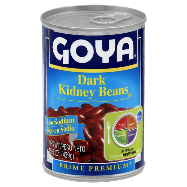 Goya Dark Red Kidney Beans, Low Sodium (15.5 oz) Instacart