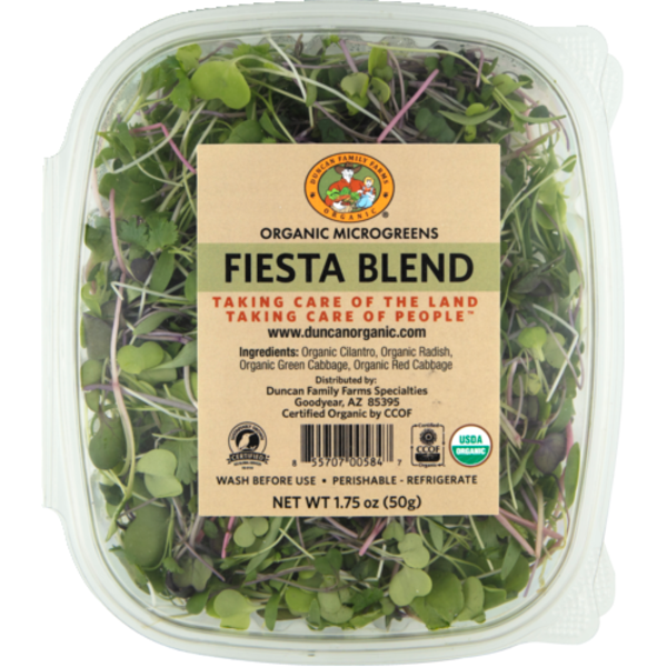 Duncan Family Farms Organic Fiesta Blend Microgreens