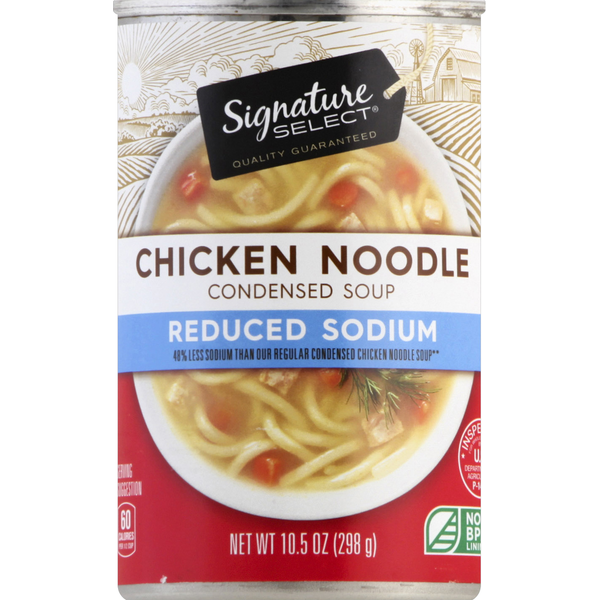 Signature SELECT Condensed Soup, Chicken Noodle