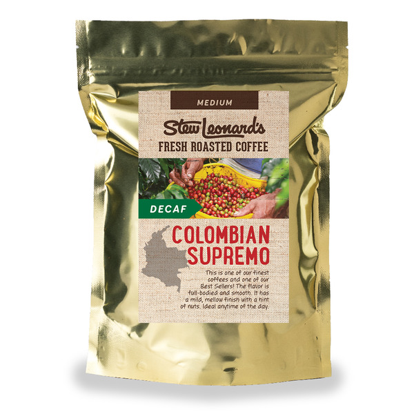 Stew Leonard's Colombian Supremo Decaf Coffee Same-Day Delivery or