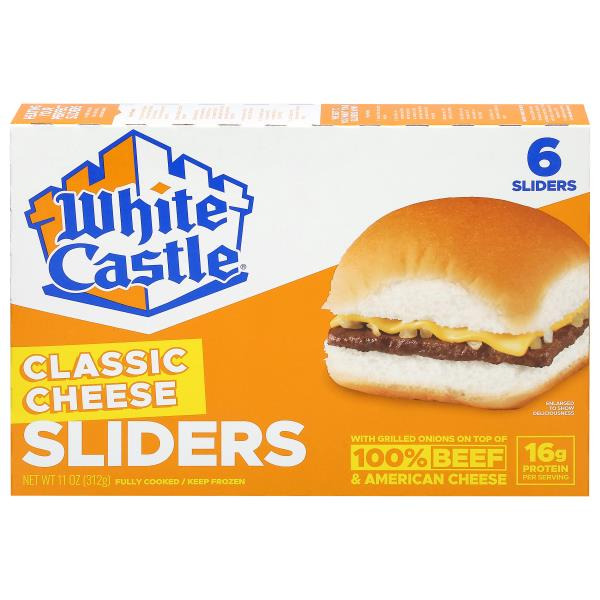 White Castle Sliders, Classic Cheese Same-Day Delivery or Pickup