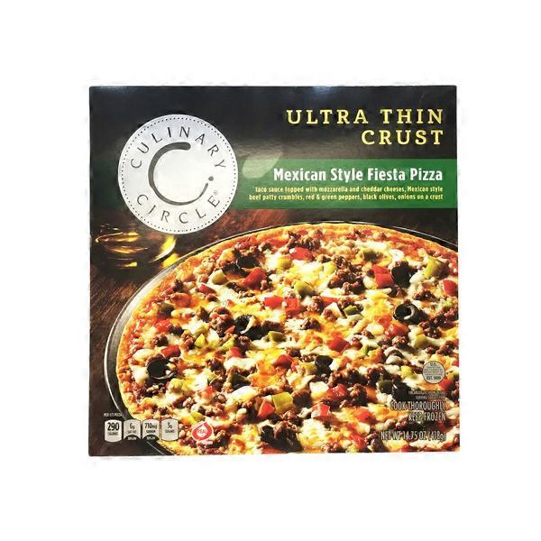 Culinary Circle Ultra Thin Crust Mexican Style Fiesta Pizza (14.75 oz