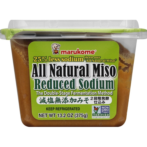 Marukome Miso, All Natural, Reduced Sodium Same-Day Delivery or