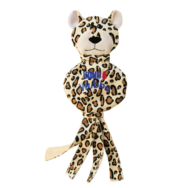 KONG Wubba No Stuff Cheetah - Tan