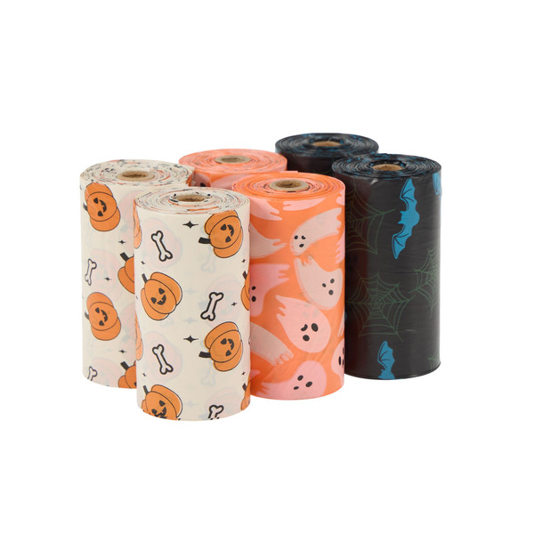 Top Paw Halloween Waste Pick-Up Bags - Multi Print
