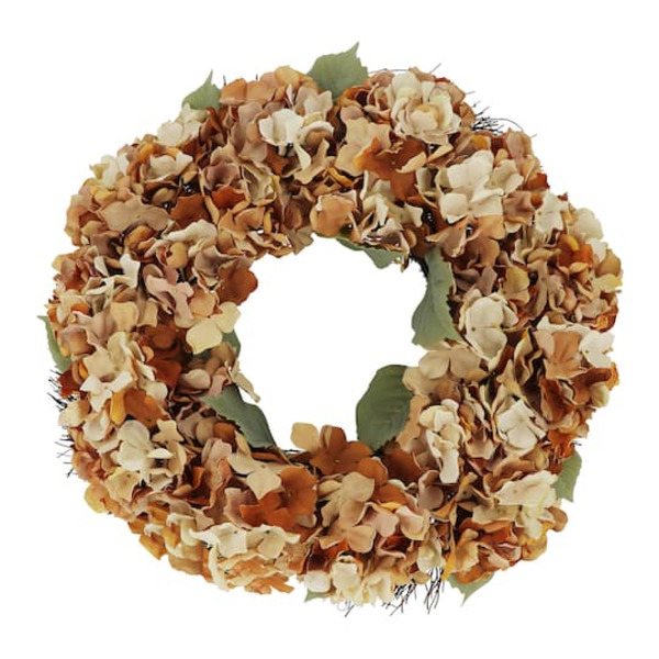Ashland Beige Hydrangea Wreath