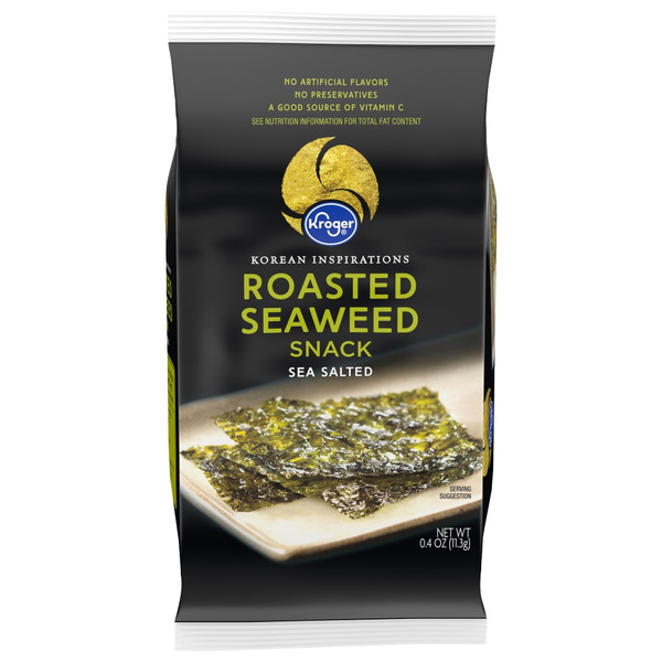 Fred Meyer Kroger Sea Salted Roasted Seaweed Snack Same-Day Delivery or ...