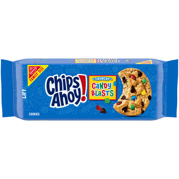 非売品　Chips Ahoy! クッキー　大型ストアディスプレイ CHIPS AHOY! Crunchy Candy Blasts Cookies, Family Size Same-Day